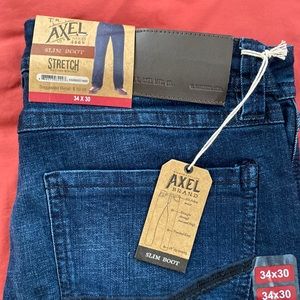 Axel brand jeans slim fit. 32w 34L never worn